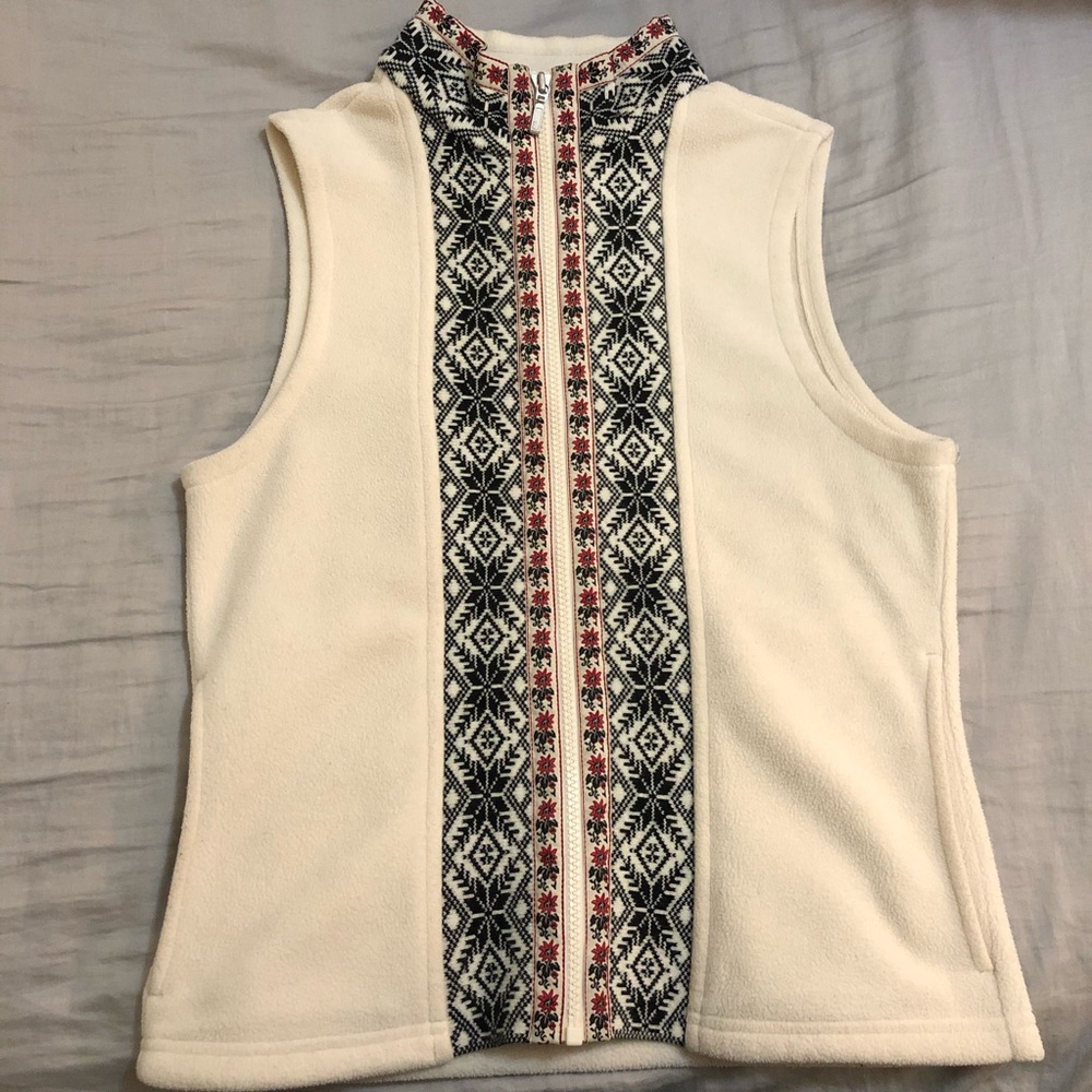 LL Bean Fair Isles Vest